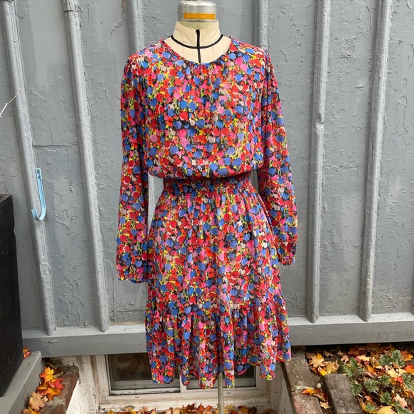 J. Crew Glendale Dress Old Floral, BNWT, size Large - Picture 3 of 16